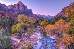 Zion Watchman Sunrise